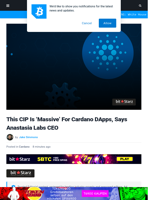 This CIP Is 'Massive' For Cardano DApps: Anastasia Labs CEO