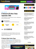 Pi Network (PI) News Today: September 30th