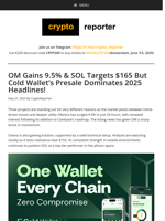 Mantra, Solana, and Cold Wallet: What Traders Should Watch in 2025