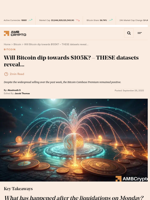 Will Bitcoin dip towards $105K? - THESE datasets reveal... - AMBCrypto