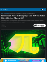 Pi Network Price is Pumping: Can Pi Coin Value Hit $5 Before March 31?