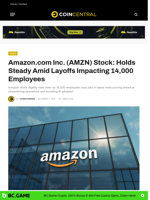 Amazon.com Inc. (AMZN) Stock: Holds Steady Amid Layoffs Impacting 14,000 Employees