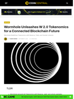 Wormhole Unleashes W 2.0 Tokenomics for a Connected Blockchain Future