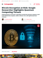 Quantum Threat to Bitcoin? Google Flags Encryption Risk