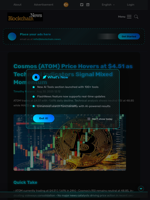 Cosmos (ATOM) Price Hovers at $4.51 as Technical Indicators Signal Mixed Momentum - Blockchain.News