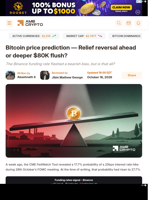 Bitcoin price prediction — Relief reversal ahead or deeper $80K flush? - AMBCrypto