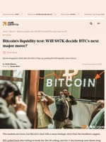 Bitcoin’s liquidity test: Will $87K decide BTC’s next major move? - AMBCrypto