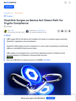 Genius Act Sparks Chainlink’s Breakout Opportunity