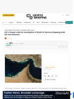 UK's Cooper calls for resumption of Strait of Hormuz shipping amid US-Iran tensions