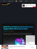 AAVE Price Prediction: Neutral Recovery Targets $135-140 by March 2026 - Blockchain.News