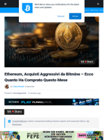 Ethereum, Acquisti Aggressivi da Bitmine – Ecco Quanto Ha Comprato Questo Mese | Bitcoinist.com