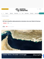 US-Iran ceasefire odds plummet as tensions rise over Strait of Hormuz