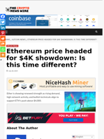 Ethereum price headed for $4K showdown: Is this time different? - The Crypto News Wire