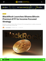 BlackRock Launches Income-Focused Bitcoin ETF