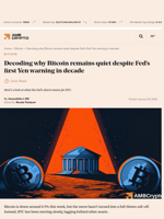 Decoding why Bitcoin remains quiet despite Fed’s first Yen warning in decade - AMBCrypto