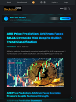ARB Price Prediction: Arbitrum Faces $0.36 Downside Risk Despite Bullish Trend Classification - Blockchain.News