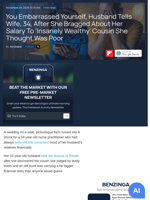 You Embarrassed Yourself, Husband Tells Wife, 34, After She Bragged About Her Salary To 'Insanely Wealthy' Cousin She Thought Was Poor  - Benzinga