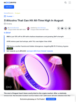 3 Altcoins That Could Hit All-Time Highs in August