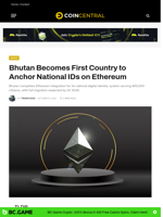 Bhutan Becomes First Country to Anchor National IDs on Ethereum - CoinCentral