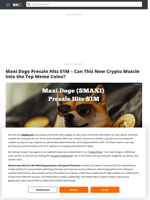 Maxi Doge Presale Surges Past $1M – Next Top Meme Coin?