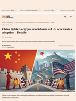 China tightens crypto crackdown as U.S. accelerates adoption - Details - AMBCrypto