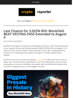 BlockDAG Extends BEAT VESTING PASS, Hits 2.5M X1 Users & $354M Ahead of Launch