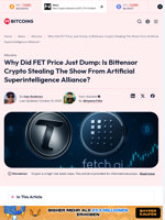 FET Price Dump: Is Bittensor Stealing the AI Crypto Spotlight?