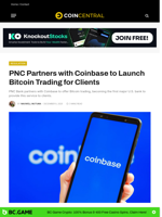 PNC Partners with Coinbase to Launch Bitcoin Trading for Clients - CoinCentral