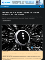 How to Check If You’re Eligible for NIGHT Tokens as an XRP Holder