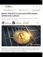 Bitcoin: Why BTC is stuck below $71K despite $110M whale outflows - AMBCrypto