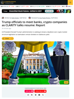 White House Convenes Banks and Crypto Companies Amid CLARITY Act Deadlock