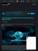 Injective  (INJ)Launches Mint Platform for Compliance-Ready RWA Tokenization - Blockchain.News