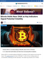Bitcoin Holds Near $96K as Key Indicators Signal Potential Volatility