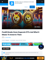 Pundit Breaks Down Dogecoin ETFs And What It Means To Invest In Them | Bitcoinist.com