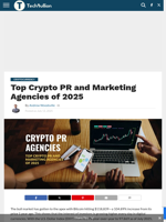 Top Crypto PR and Marketing Agencies of 2025 - TechBullion