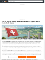 Zug vs. Silicon Valley: How Switzerland's Crypto Capital Beats Tech Giants - Brave New Coin