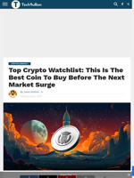 Top Crypto Watchlist: This Is The Best Coin To Buy Before The Next Market Surge - TechBullion