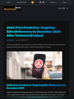 AVAX Price Prediction: Targeting $25-28 Recovery by December 2025 After Technical Breakout - Blockchain.News