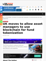 UK moves to allow asset managers to use blockchain for fund tokenization - The Crypto News Wire