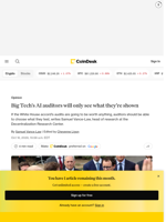 Big Tech's AI auditors will only see what they're shown