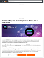 Firedancer Proposes Removing Solana's Block Limit to Boost Speed - Brave New Coin