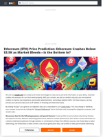 Ethereum (ETH) Price Prediction: Ethereum Crashes Below $3.5K as Market Bleeds—Is the Bottom In? - Brave New Coin