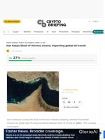 Iran keeps Strait of Hormuz closed, impacting global oil transit