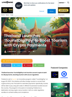 Thailand Launches ‘TouristDigiPay’ to Boost Tourism with Crypto Payments | Live Bitcoin News