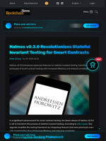 Halmos v0.3.0 Revolutionizes Stateful Invariant Testing for Smart Contracts - Blockchain.News