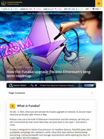 How the Fusaka Upgrade Advances Ethereum’s Long-Term Roadmap in 2025