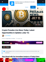 Live Best Crypto Presale Updates Today: Solana's Active Daily Addresses Increase to 16M, Pump.fun ICO Sets New Records, and Presales Explode...