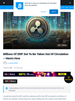 Billions Of XRP Set To Be Taken Out Of Circulation - Here’s How | Bitcoinist.com
