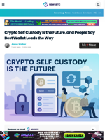 Crypto Self Custody Is the Future, and People Say Best Wallet Leads the Way