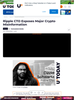 Ripple CTO Exposes Major Crypto Misinformation